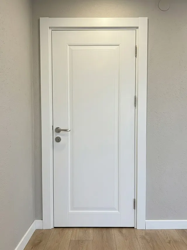 Krem Beyaz tek tablalı kapı